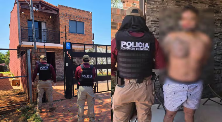 Detenido en Luque líder del Comando Vermelho con identidades falsas