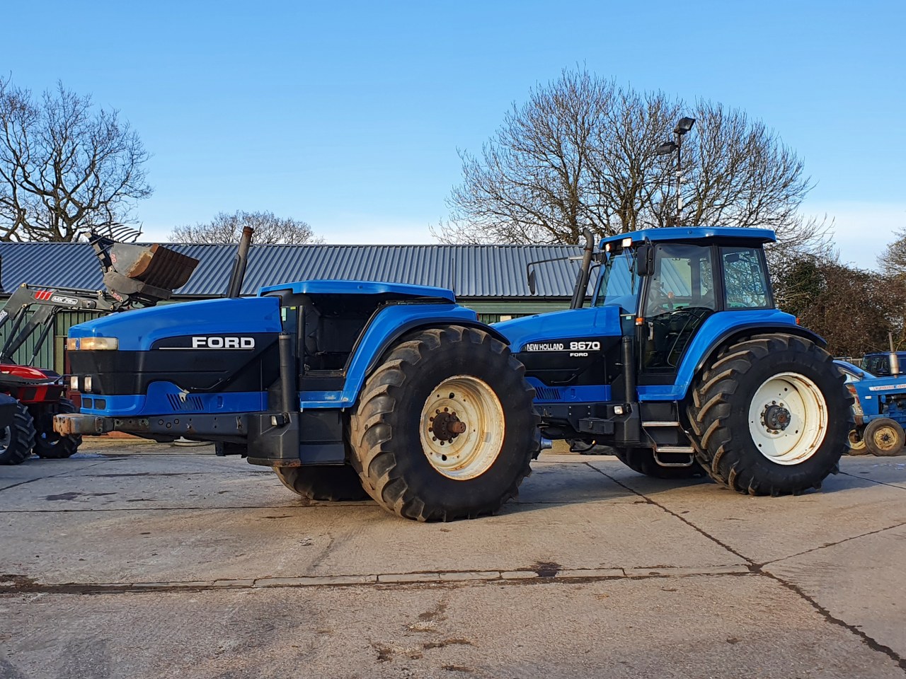 Op zoek naar een unieke New Holland 70-serie?