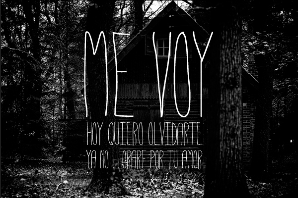 Me Voy