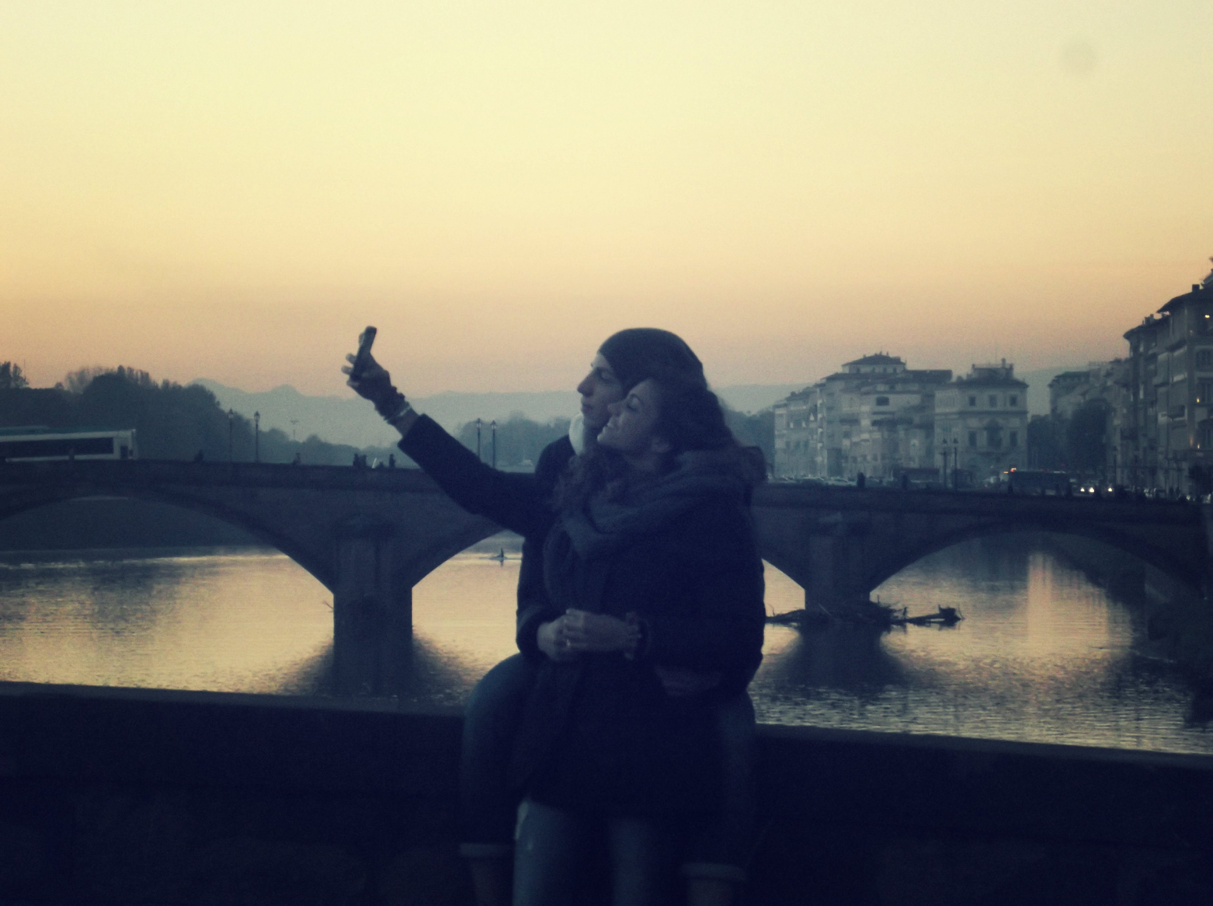 Esta foto la tome en florencia a unos desconocidos