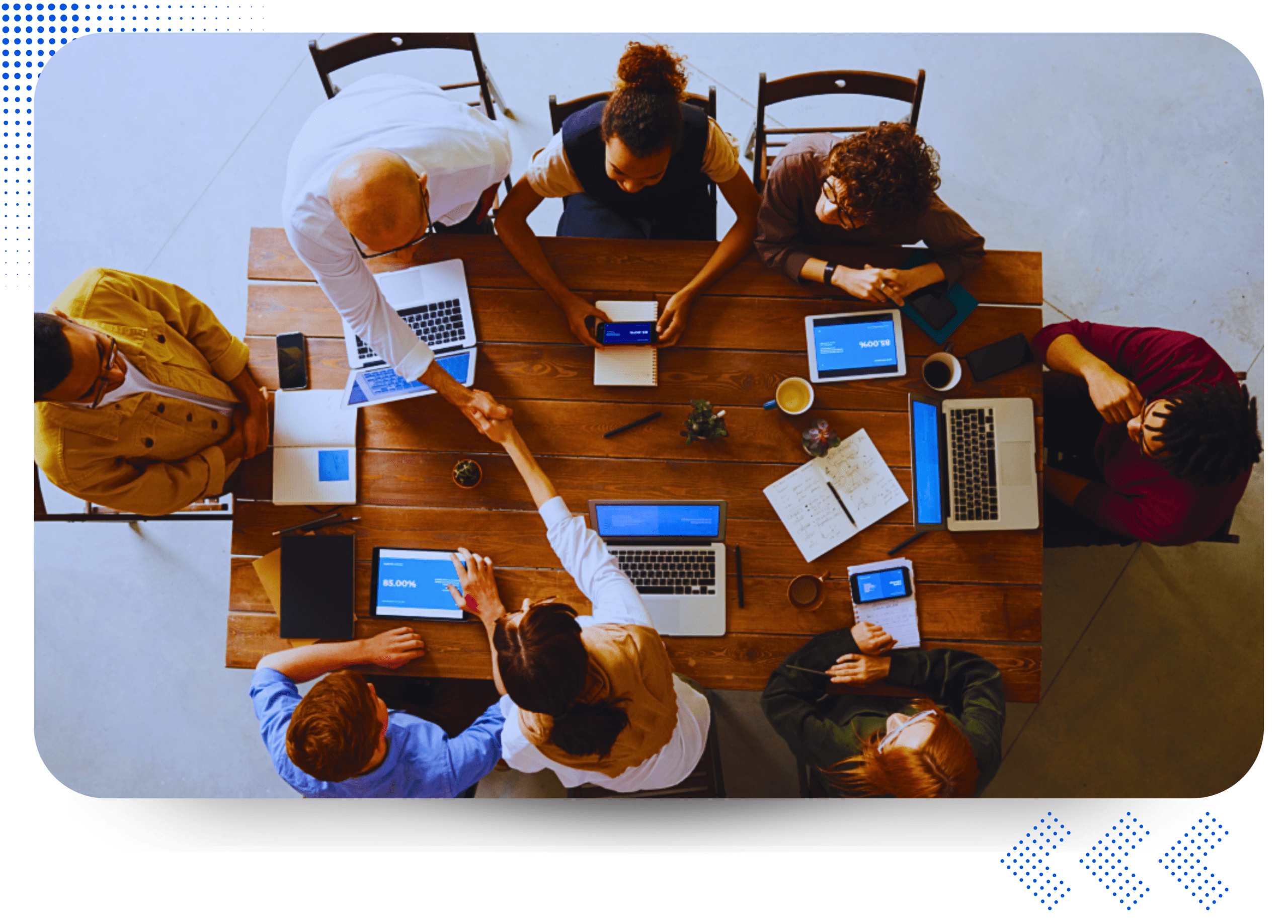 Team collaborating on connected annuity illustration and order entry workflows