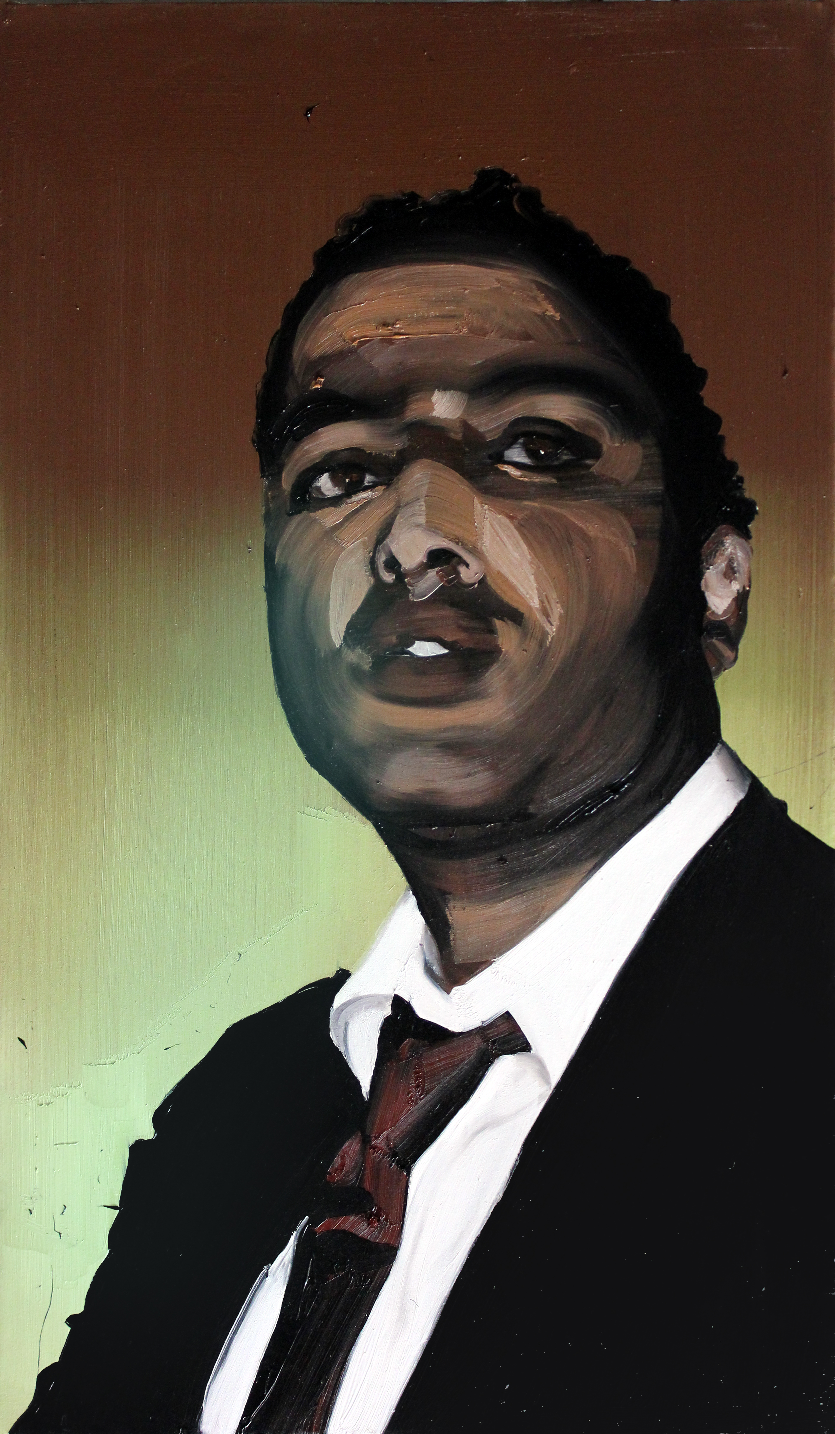 M. B., 2011, huile sur toile, dimensions perdues