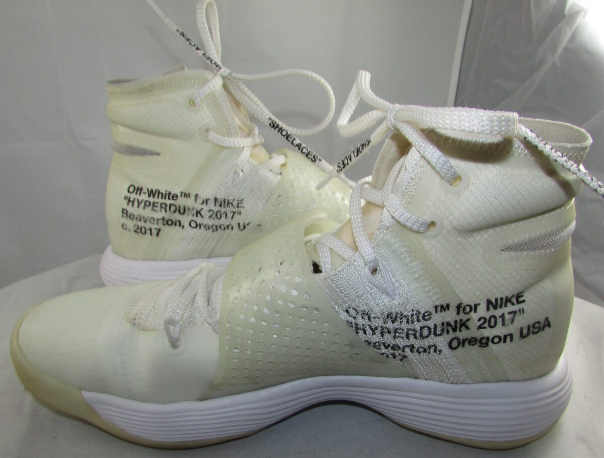2017 Off-White Nike React Hyperdunk Flyknit Size 10 - Heet On Your 