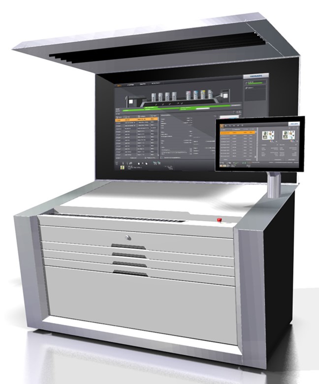 ハイデルベルグの特許技術：AIによる印刷機の完全自動運転