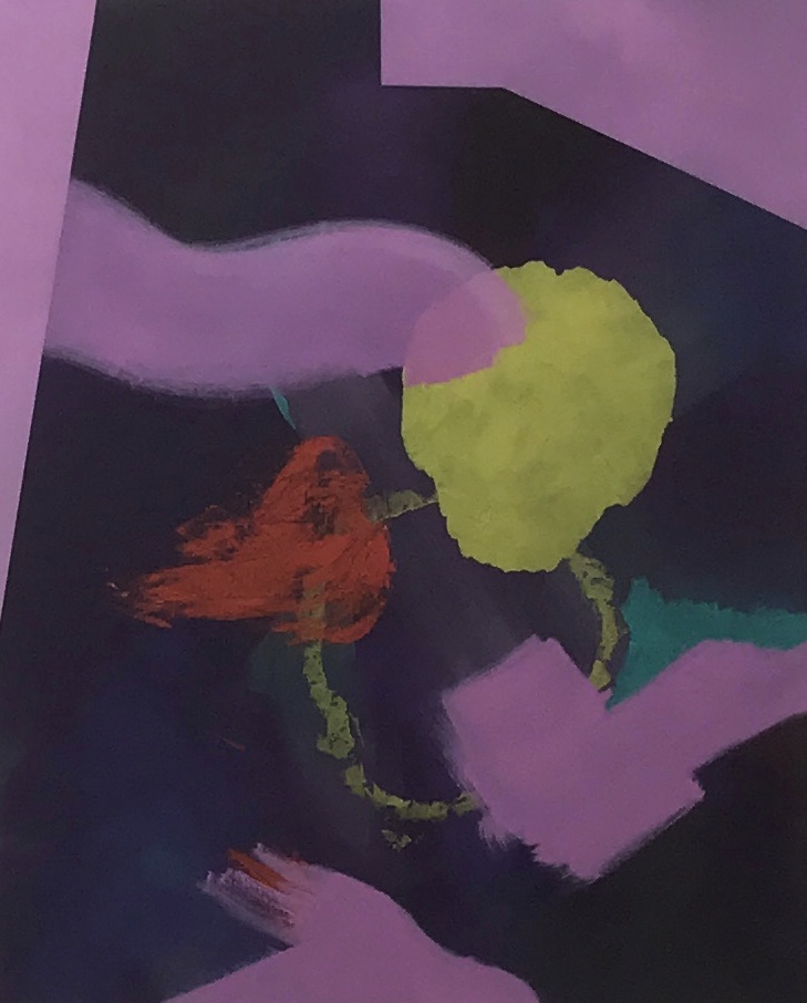 Zinnober II | Oil on canvas | 100 x 80 cm