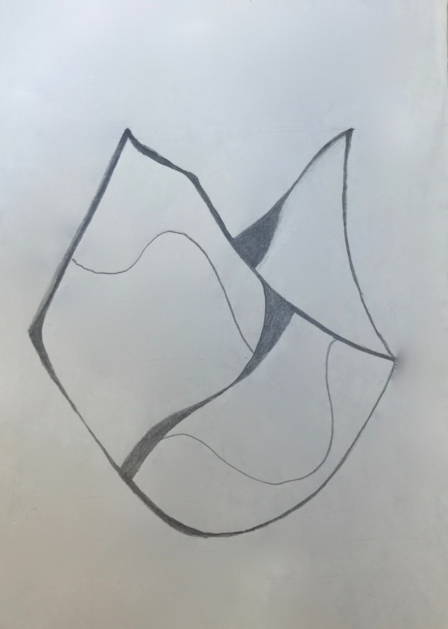 roca 1 | Bleistft | Papier | 21 x 13 cm