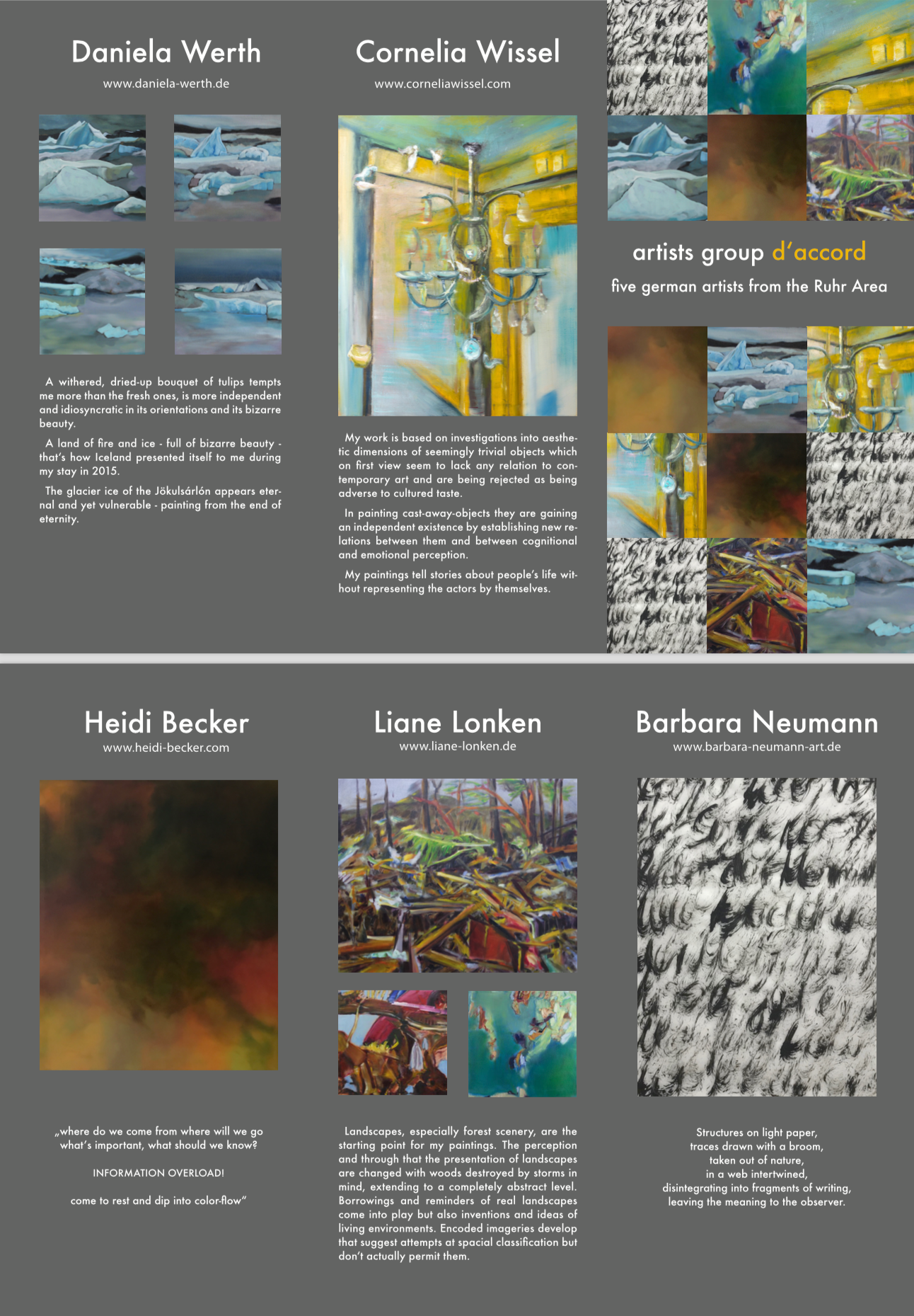 Flyer Gruppe D'accord