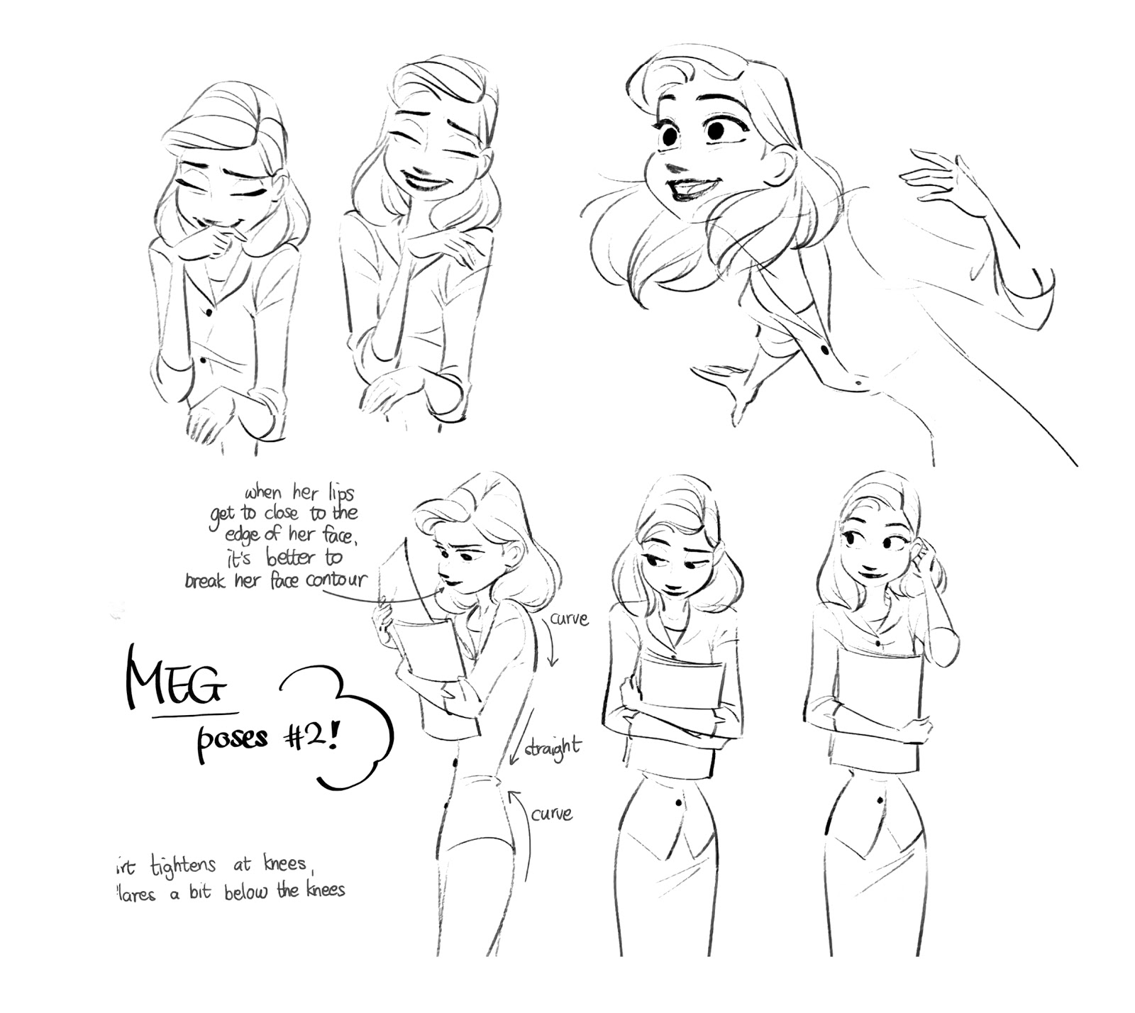 Character Emotion Drawings Heidi Elliott Design For Creative Practice