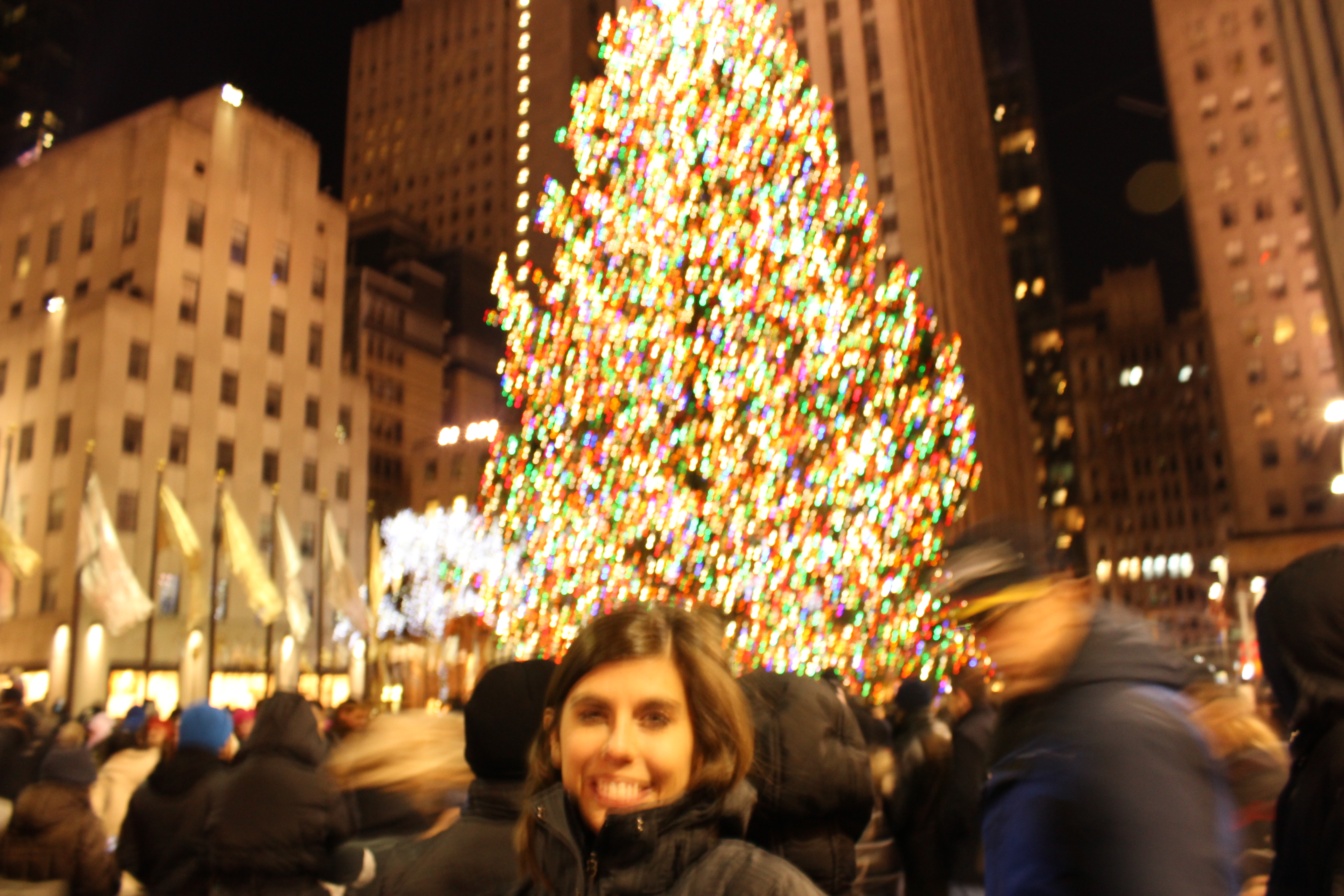 Rockefeller Center, New Years Eve 2012