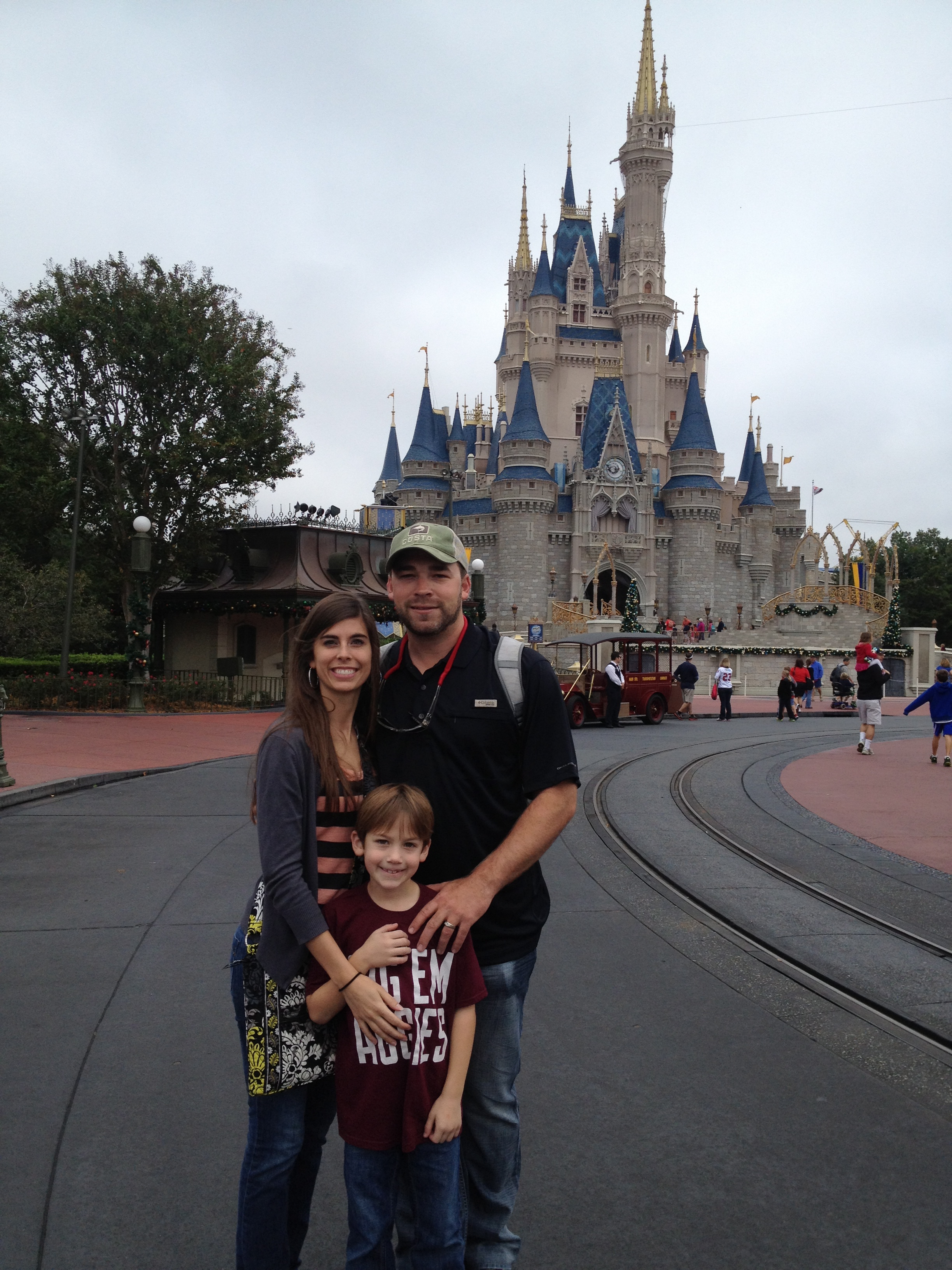 Disneyworld with our nephew, 2012