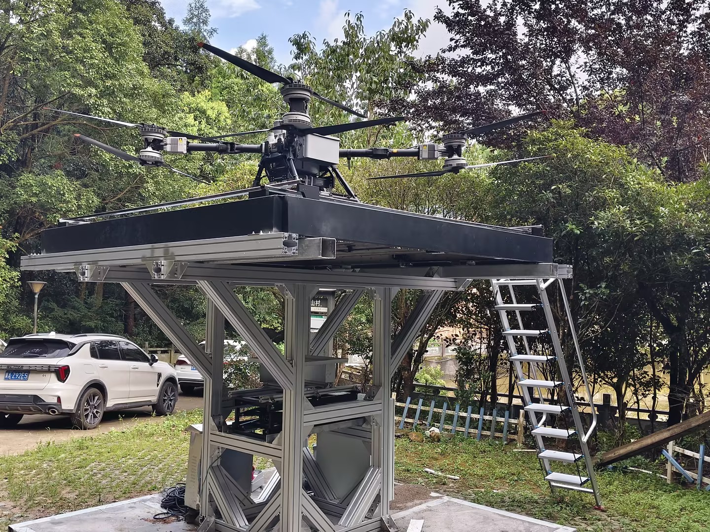 HEISHA T231 simple logistics drone docking station, fully automatic loading and unloading equipment compatible with DJI FC100 UAV