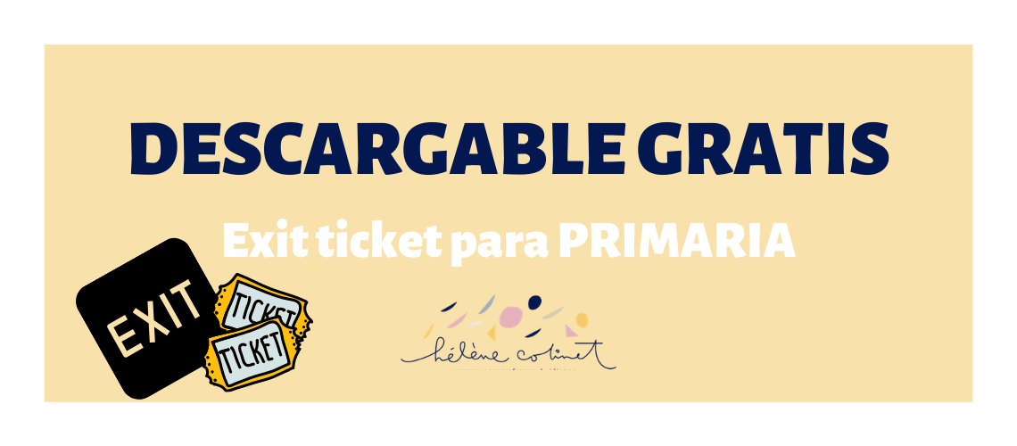 exit ticket primaria helene colinet tprs ci