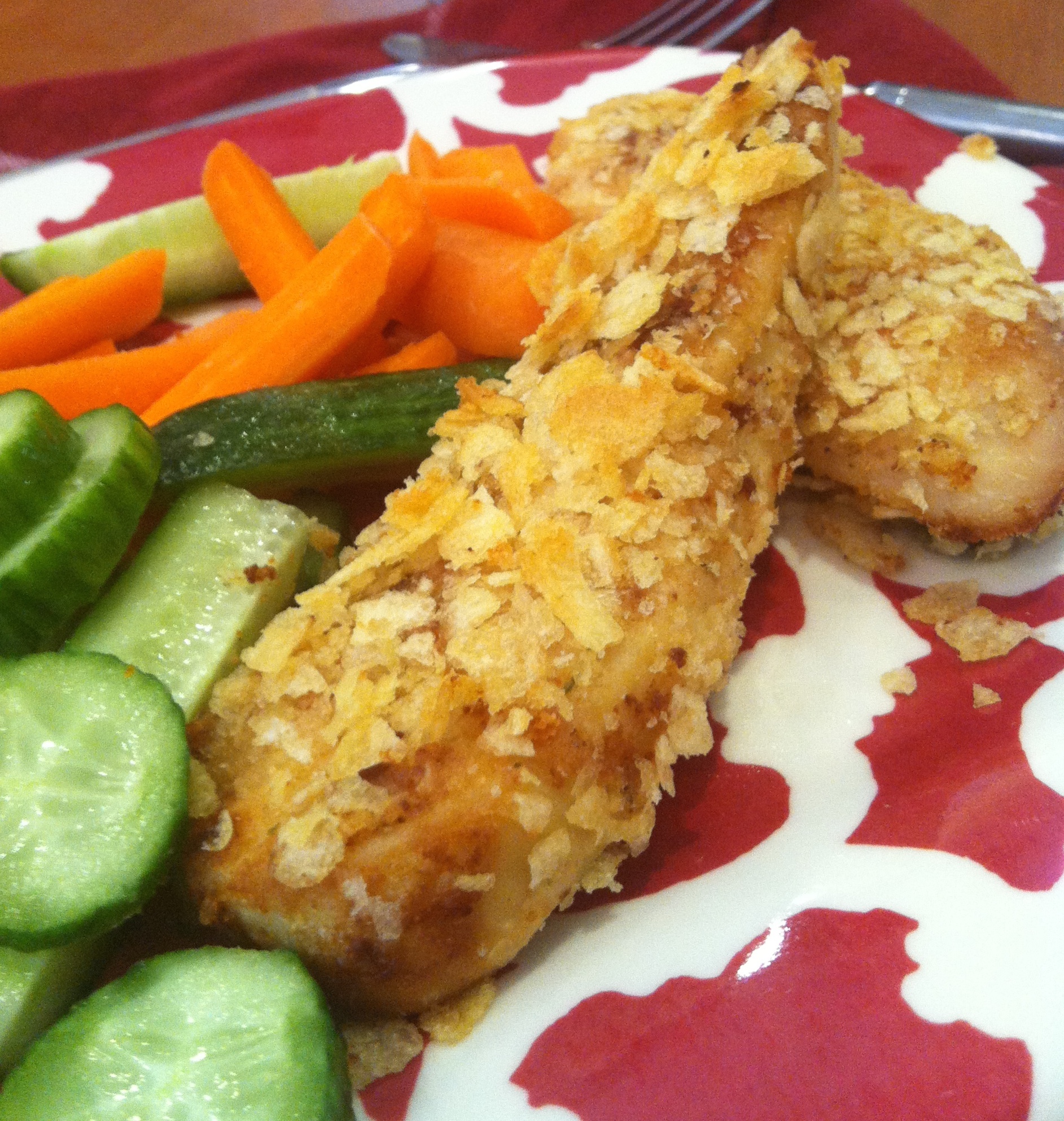 Potato Chip Crusted Tilapia it’s gOOd helens' good ideas