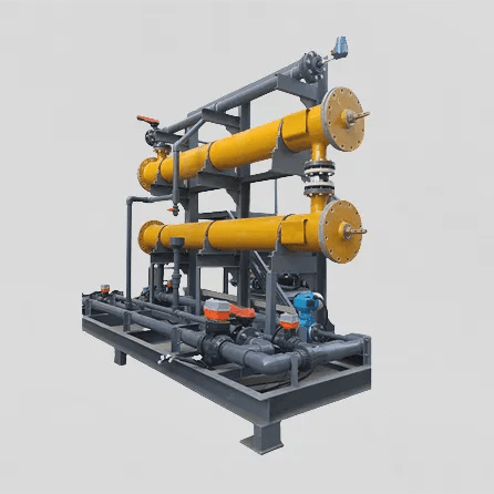 Titanium electrolyzer for Brine electrochlorination
