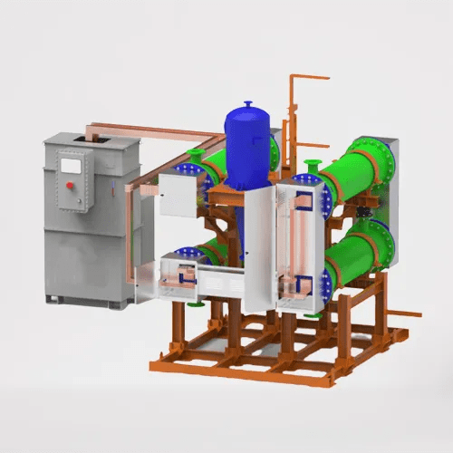 Titanium Electrolyzer for Seawater electrochlorination