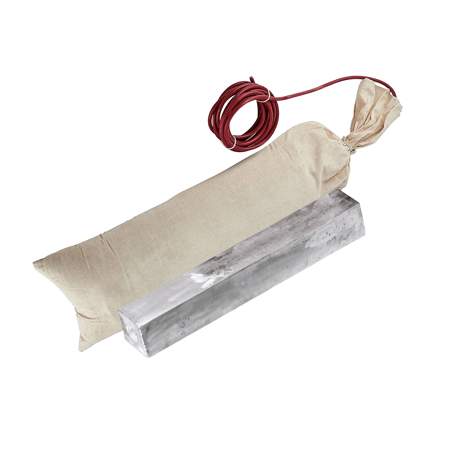 Prepackaged Magnesium Anode