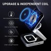 Chargeur Magnétique Sans Fil Pliable 3 en 1