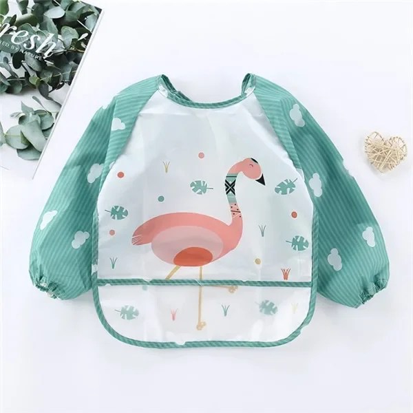 Bavoir pour garçons et filles de 1 à 3 ans