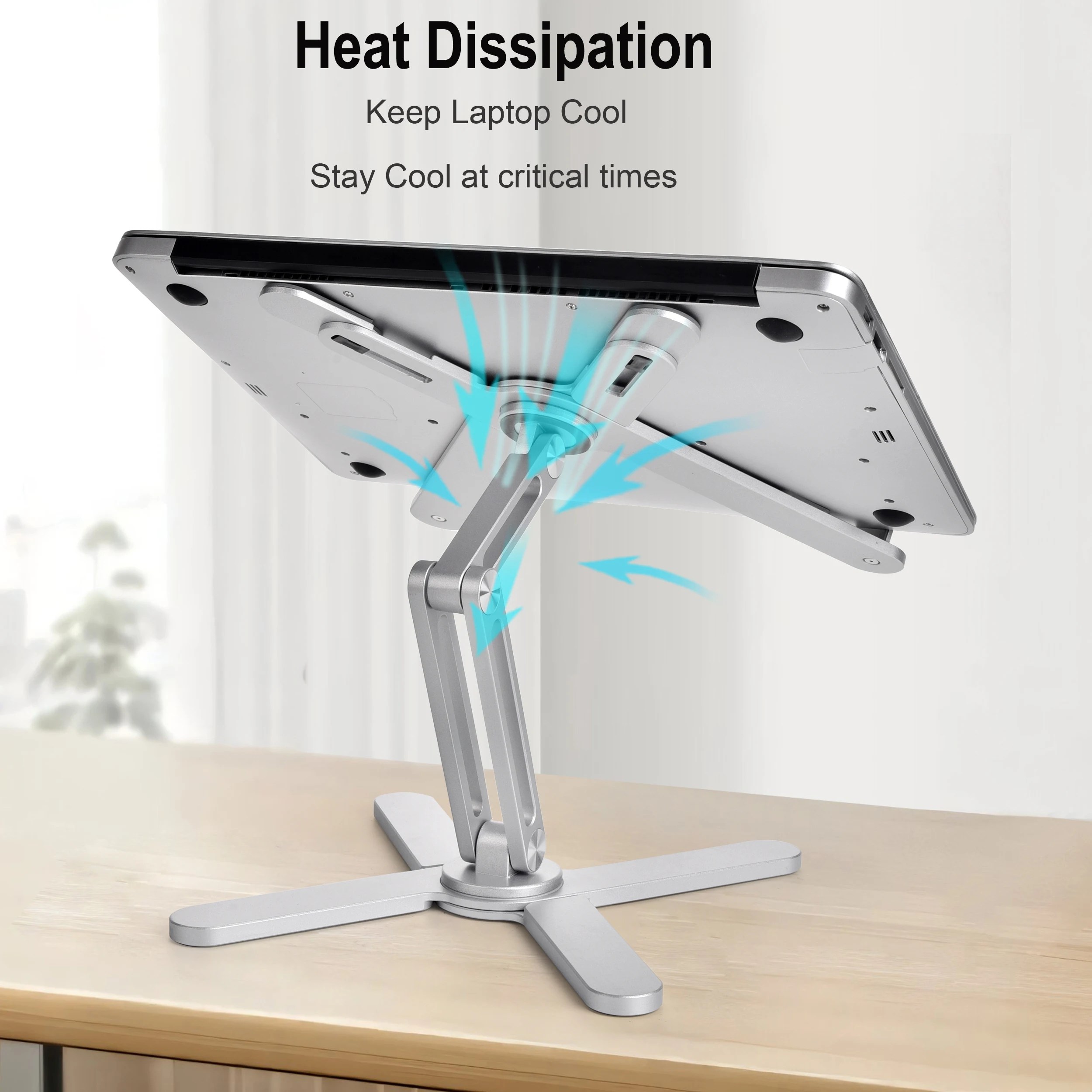 Support pliable pour ordinateur portable