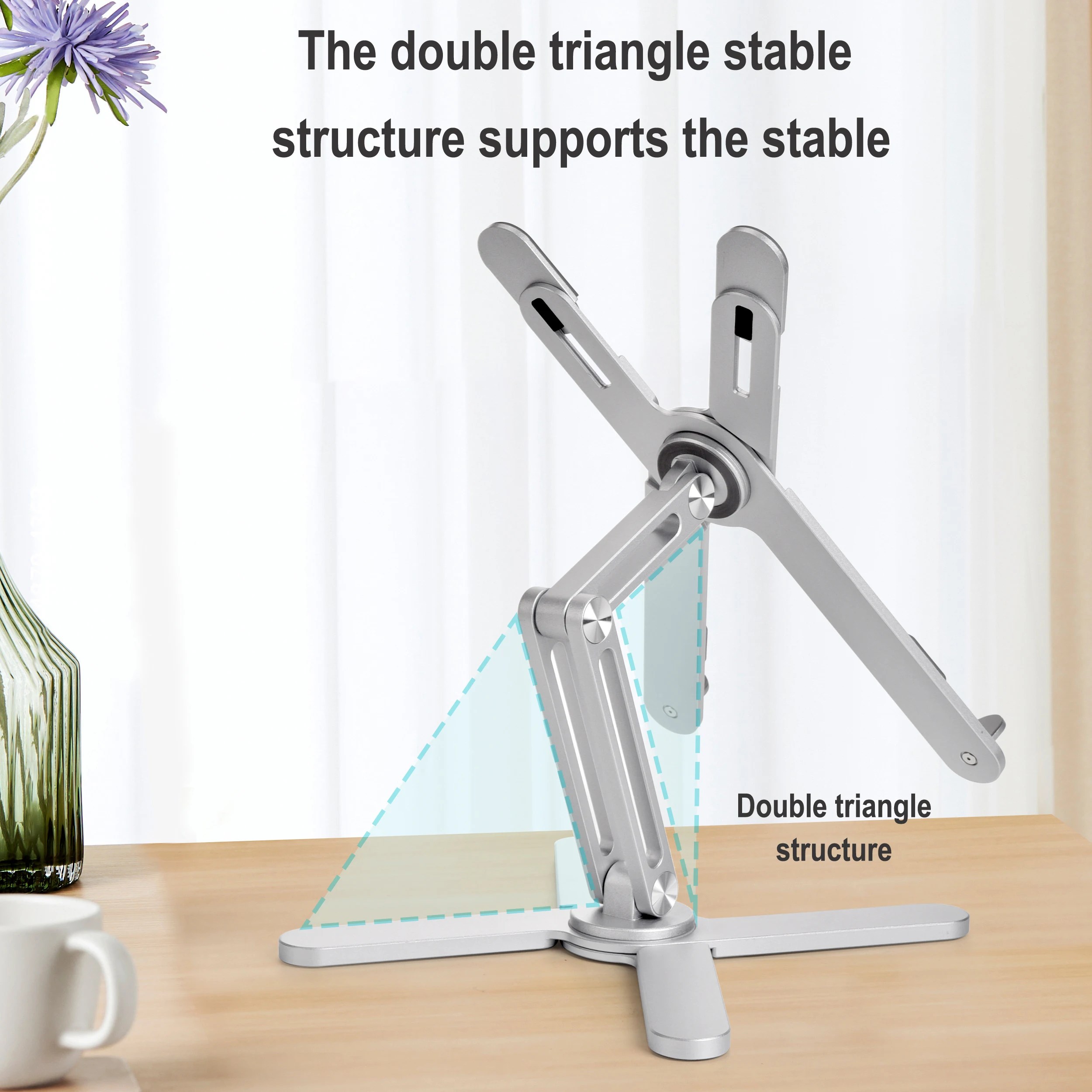 Support pliable pour ordinateur portable