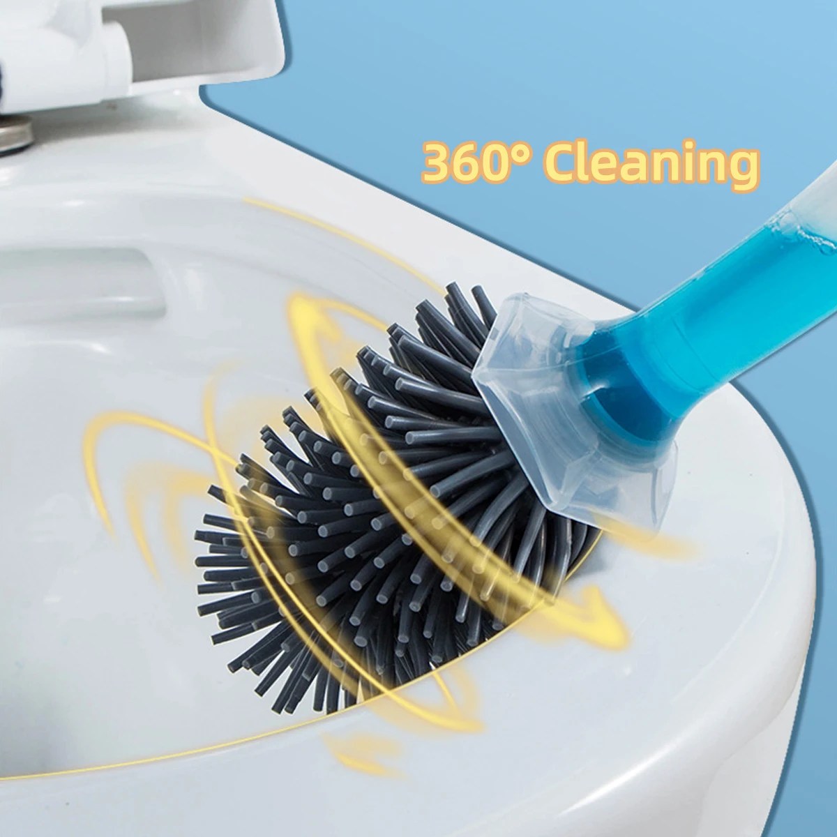 porte-brosse de toilette en silicone