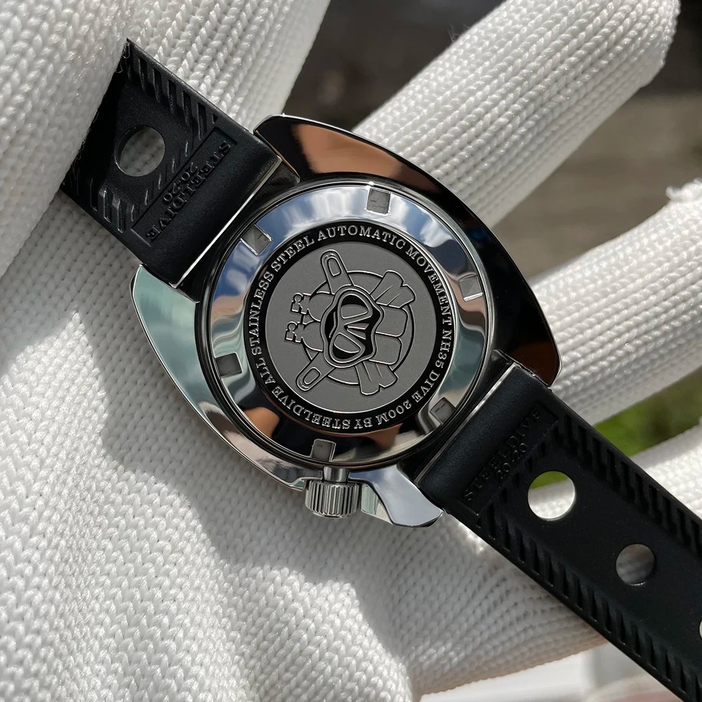 montre de plongée mécanique STEELDIVE SD1977
