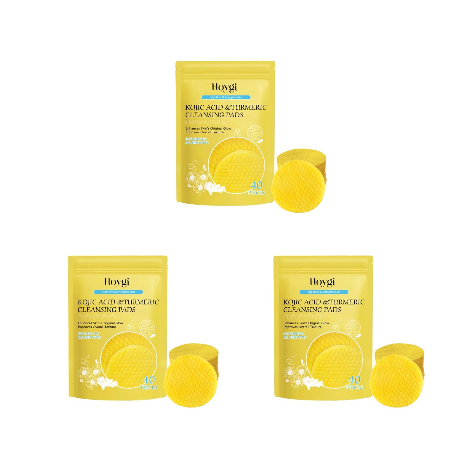 Tampon Nettoyant au Curcuma & Acide Kojique