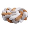 Coussin Tressé de Lit Décoratif Ultra Doux