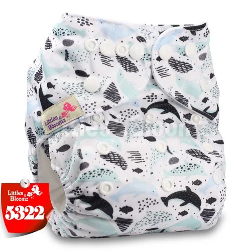 Couche-culotte lavable et réutilisable