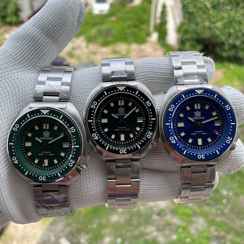 Montre de Plongée STEELDIVE SD1970 Automatique NH35 et Étanche 200M