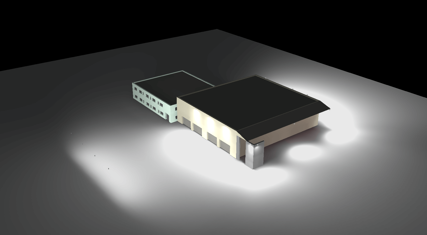 Lire la suite à propos de l’article Remplacement d’un éclairage dans un bâtiment industriel