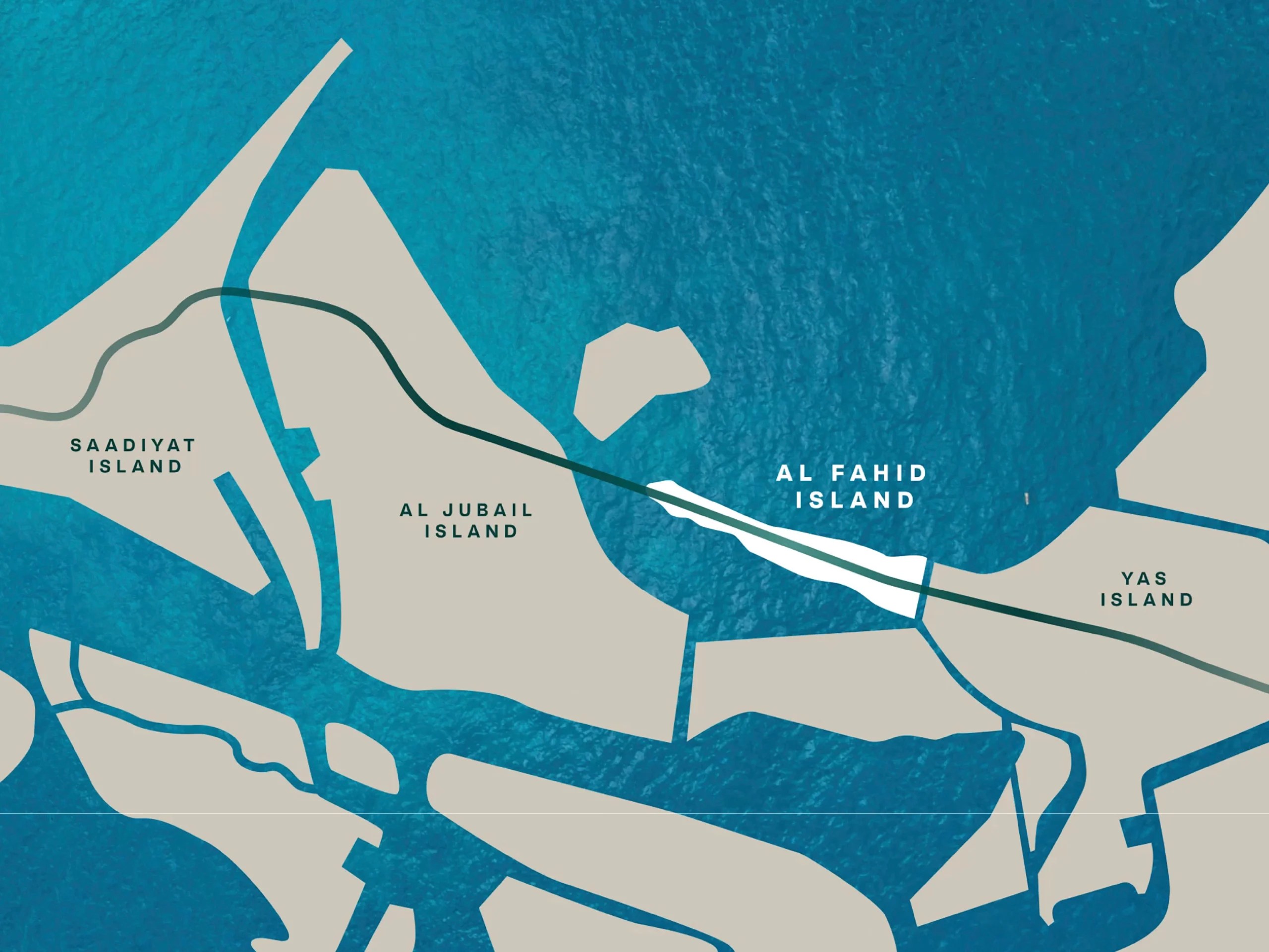 Al Fahid Island Map