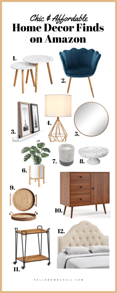 Home decor ideas + amazon finds to beautify your living room, bedroom