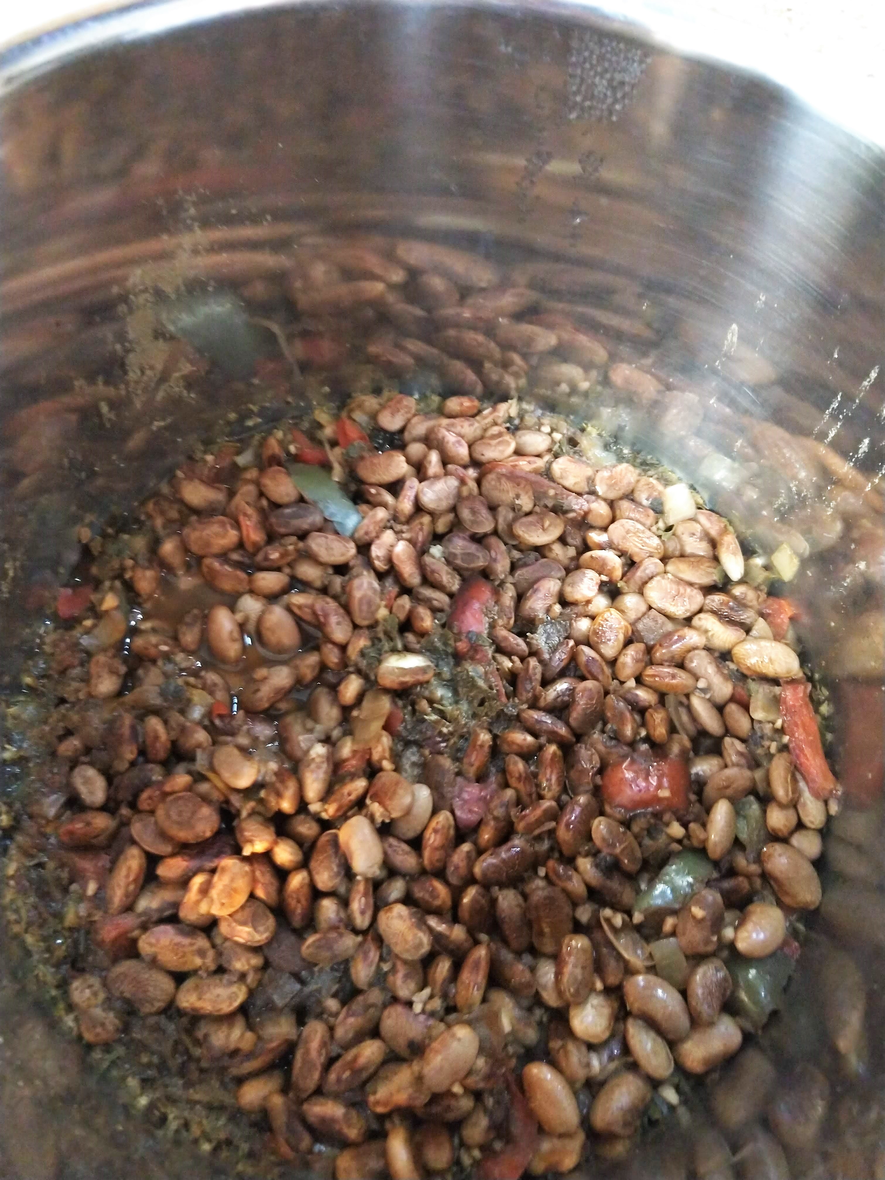 Cooked beans