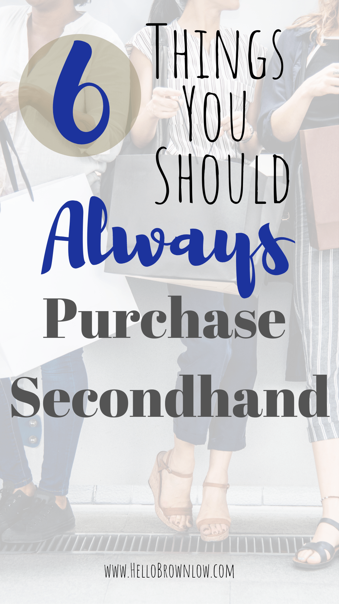 6 Things you should always buy secondhand
#savingmoney #frugalliving