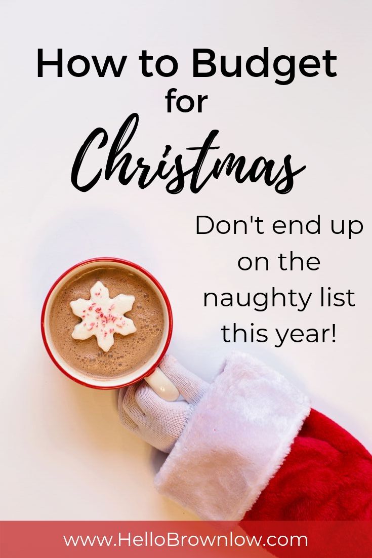 How to budget for Christmas