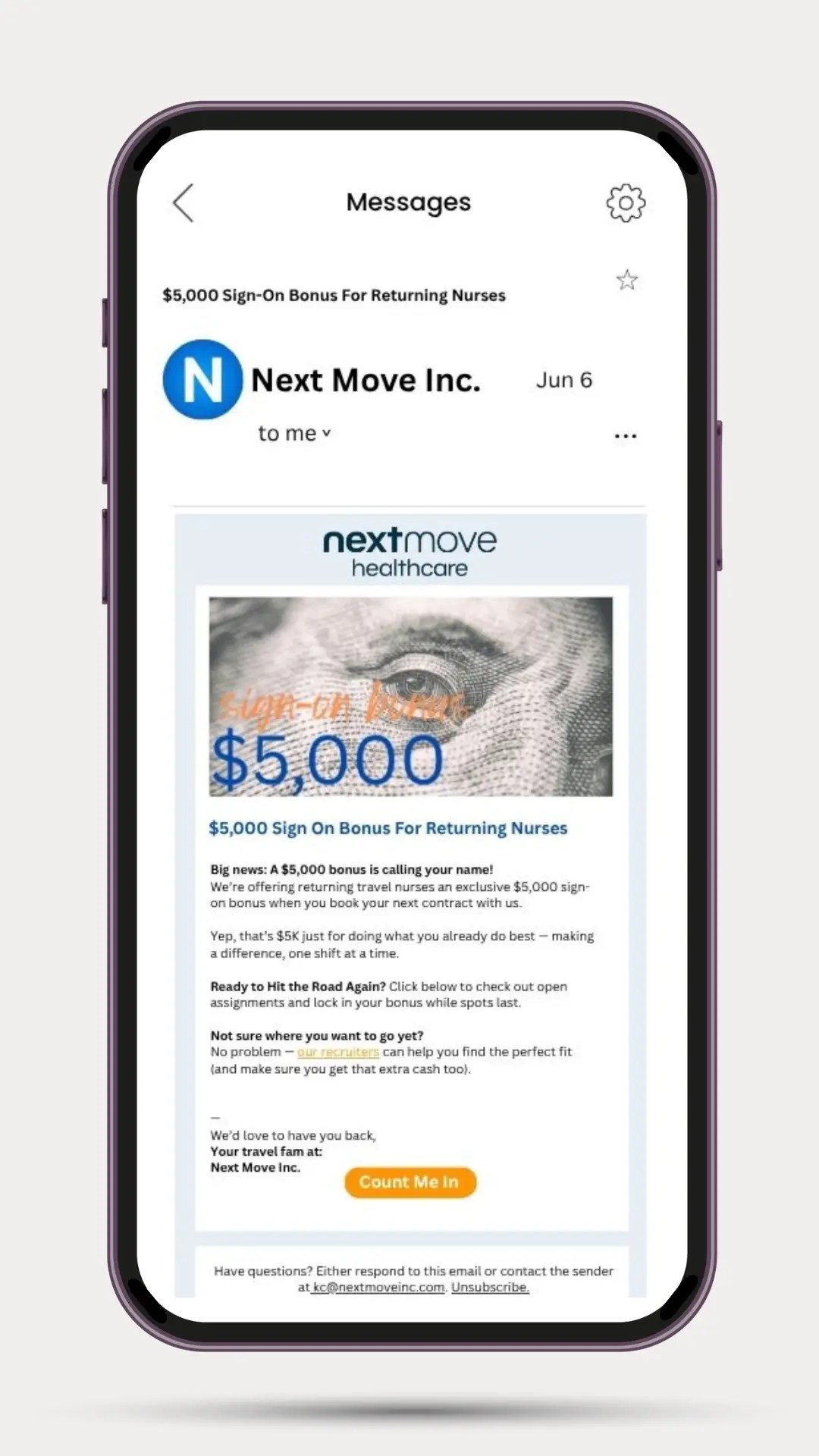 re-engagement email marketing sample