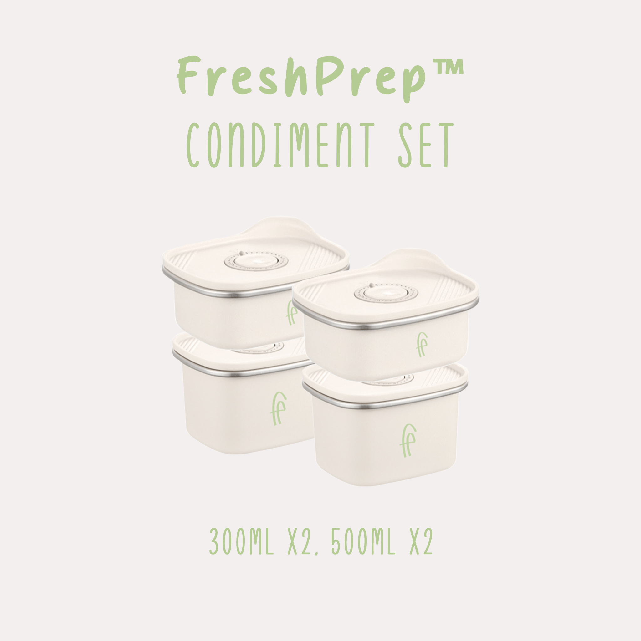 FreshPrep™ | Condiment Set