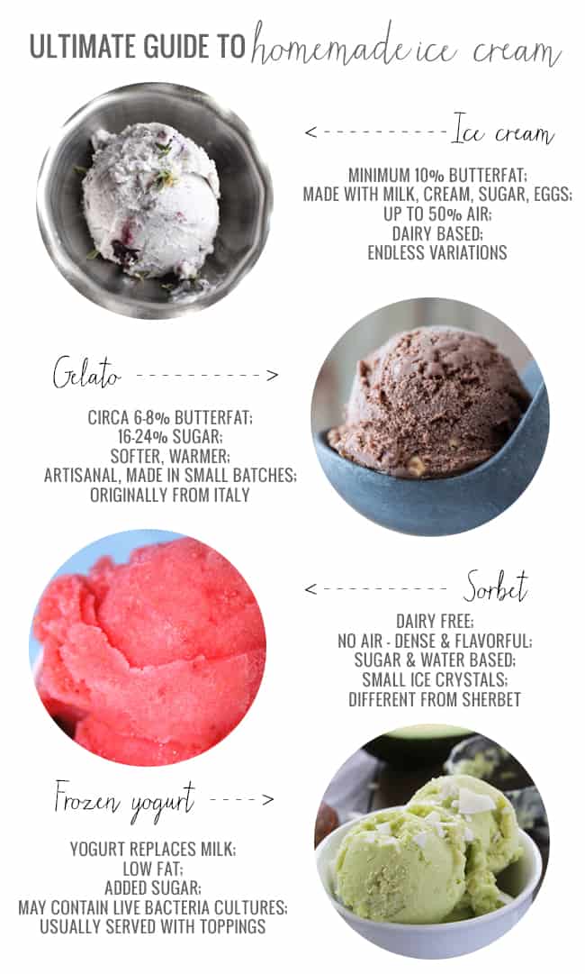 Ultimate guide to homemade ice cream ( +50 yummy recipes!)