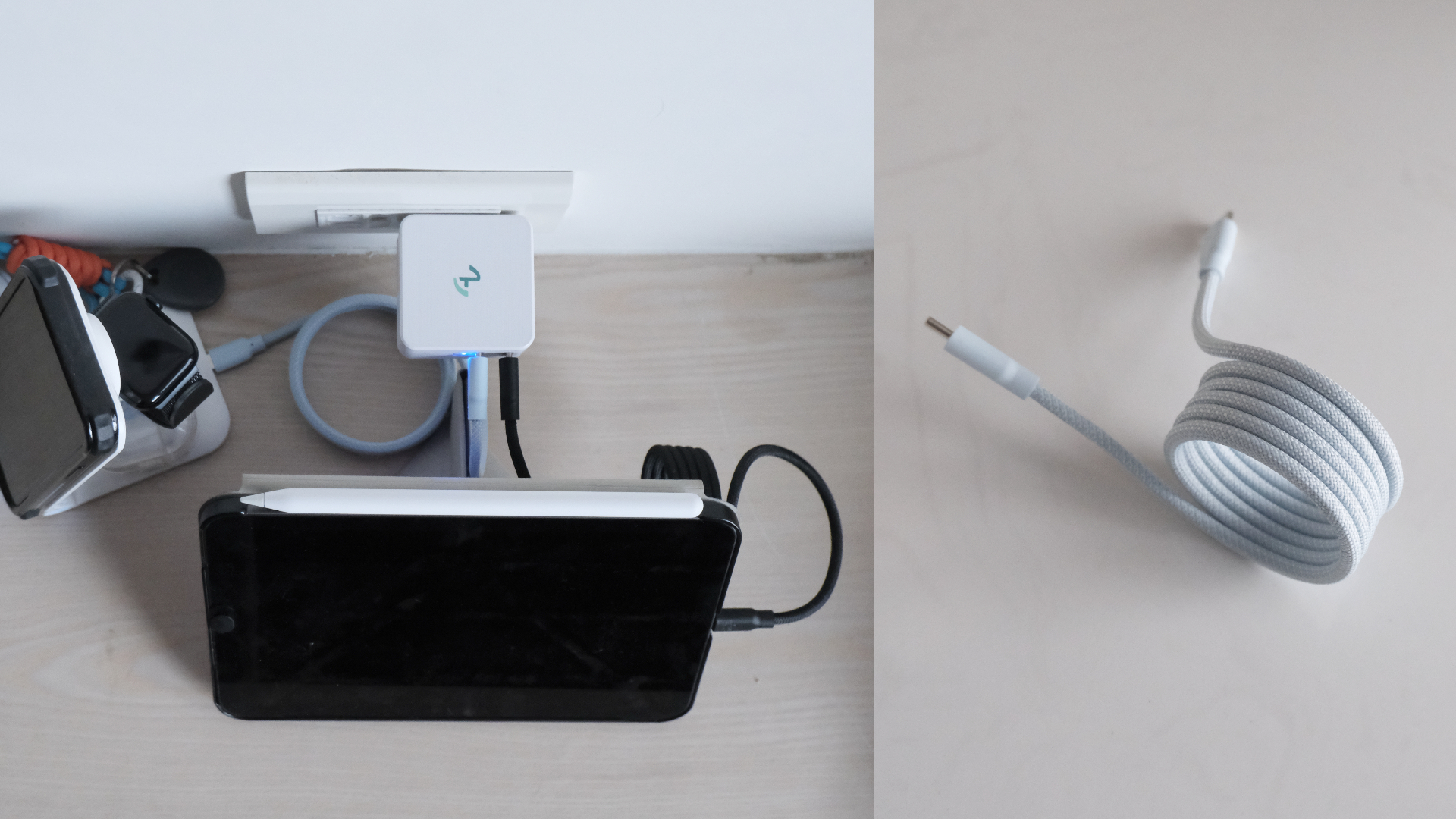 Allite EASY CABLE 磁吸收納編織快充線