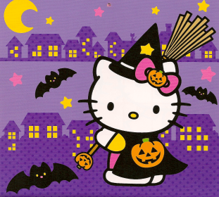 kitty hello halloween background backgrounds desktop wallpapers cat sanrio october iphone august kawaii items purple stuff wallpapersafari cute category wall