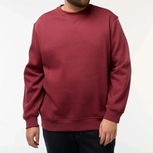 Sweat Homme Grande Taille Rouge Hello La Conciergerie