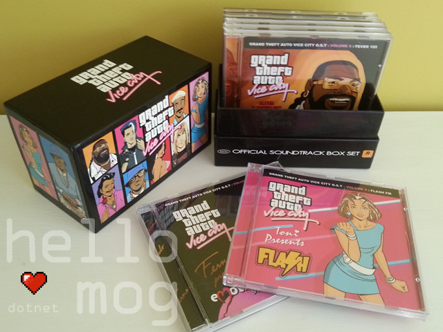 Grand Theft Auto Vice City GTA Official Soundtrack Box Set Hello Mognet 