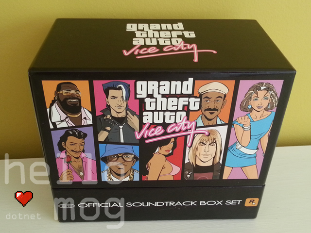 Grand Theft Auto Vice City GTA Official Soundtrack Box Set Hello Mognet 