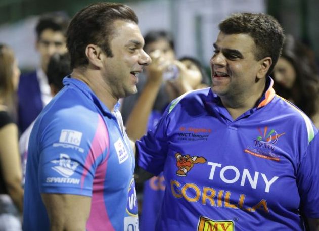 Sohail Khan’s Team Mumbai Heros Vs Tony Gorilla