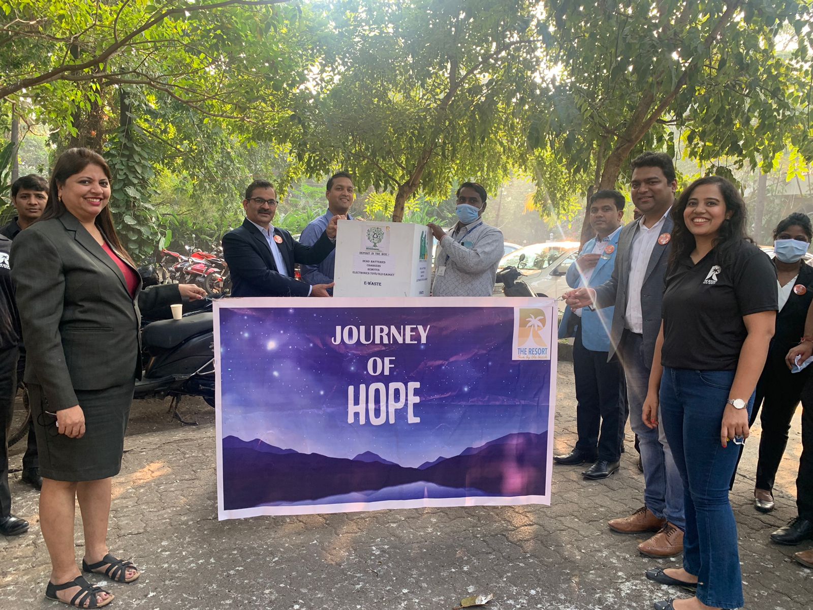 Mumbai based The Resort Hotel Steps Up Awareness Drive For E-Waste management