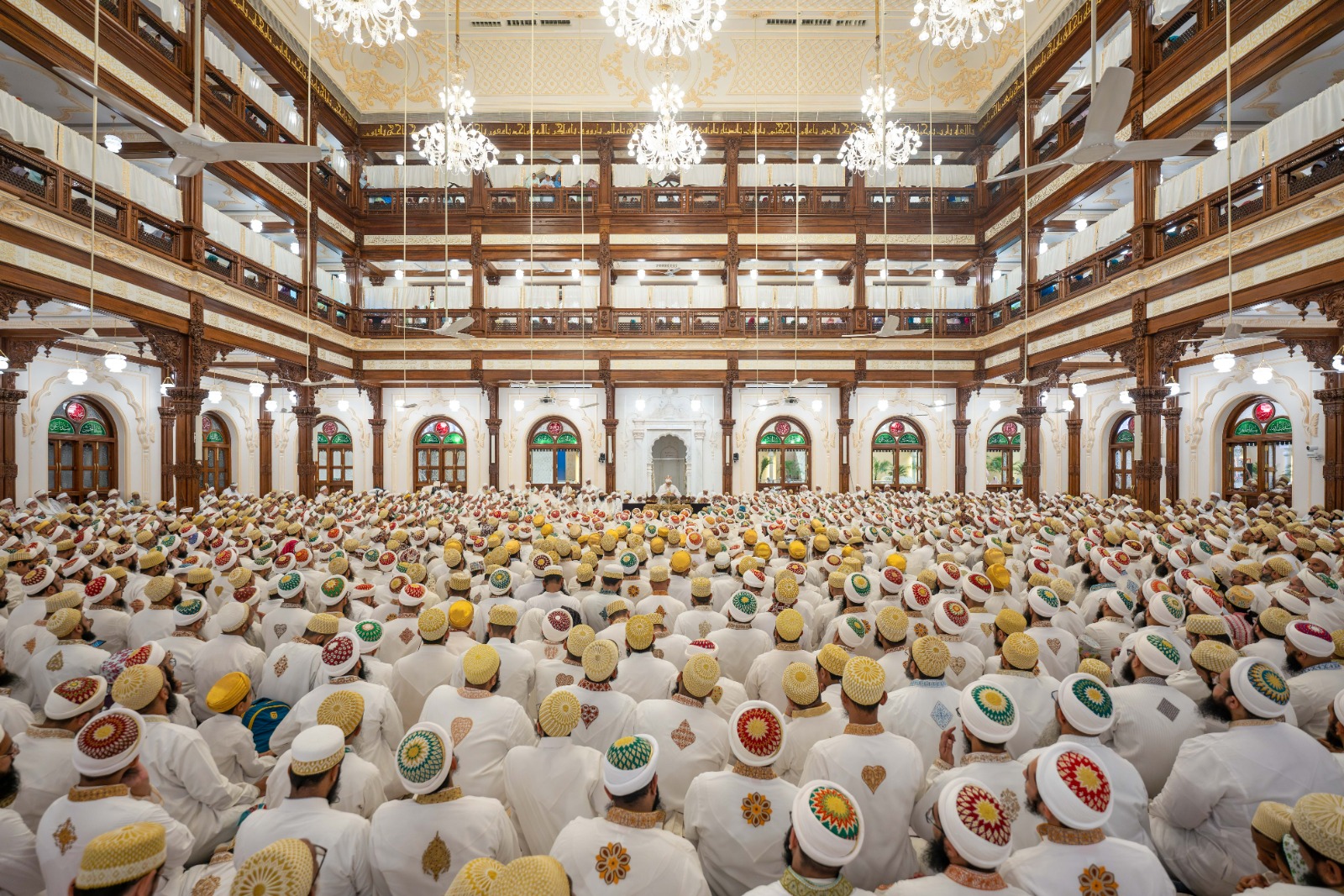 Dawoodi Bohra leader Syedna Mufaddal Saifuddin inaugurated the community’s largest masjid in Mumbai