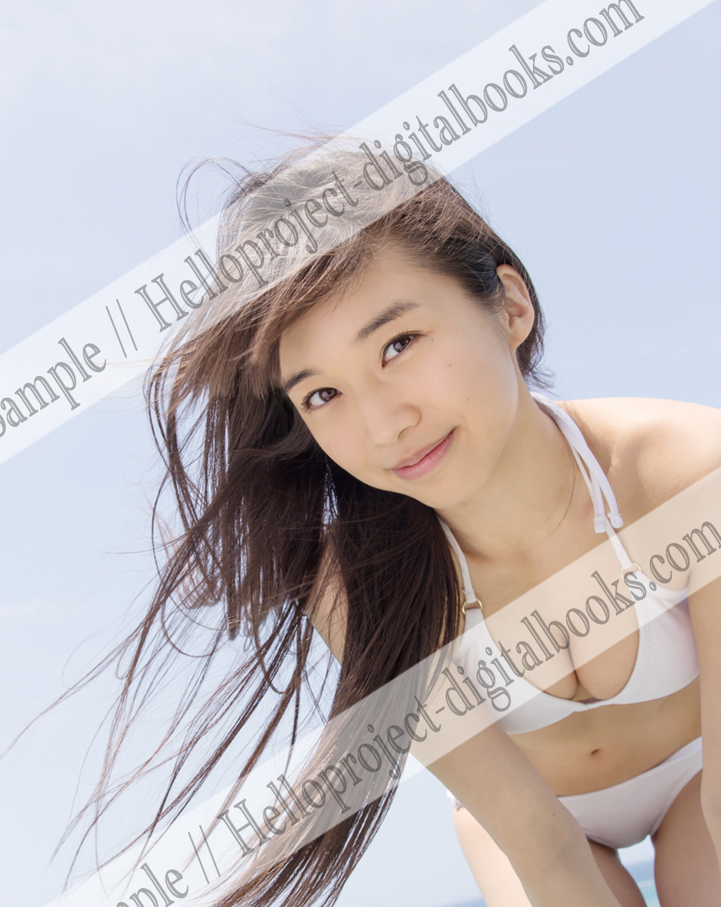 Makino Maria is the H!P Digital Book model for September