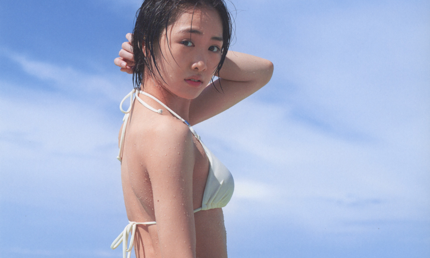 Haruka Kudō during her Morning Musume era in 2016