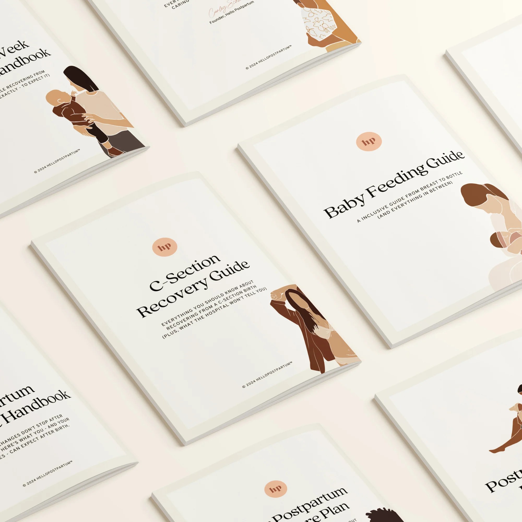 Postpartum Recovery Ebooks Hello Postpartum - HD Vintage Designs for Desktop